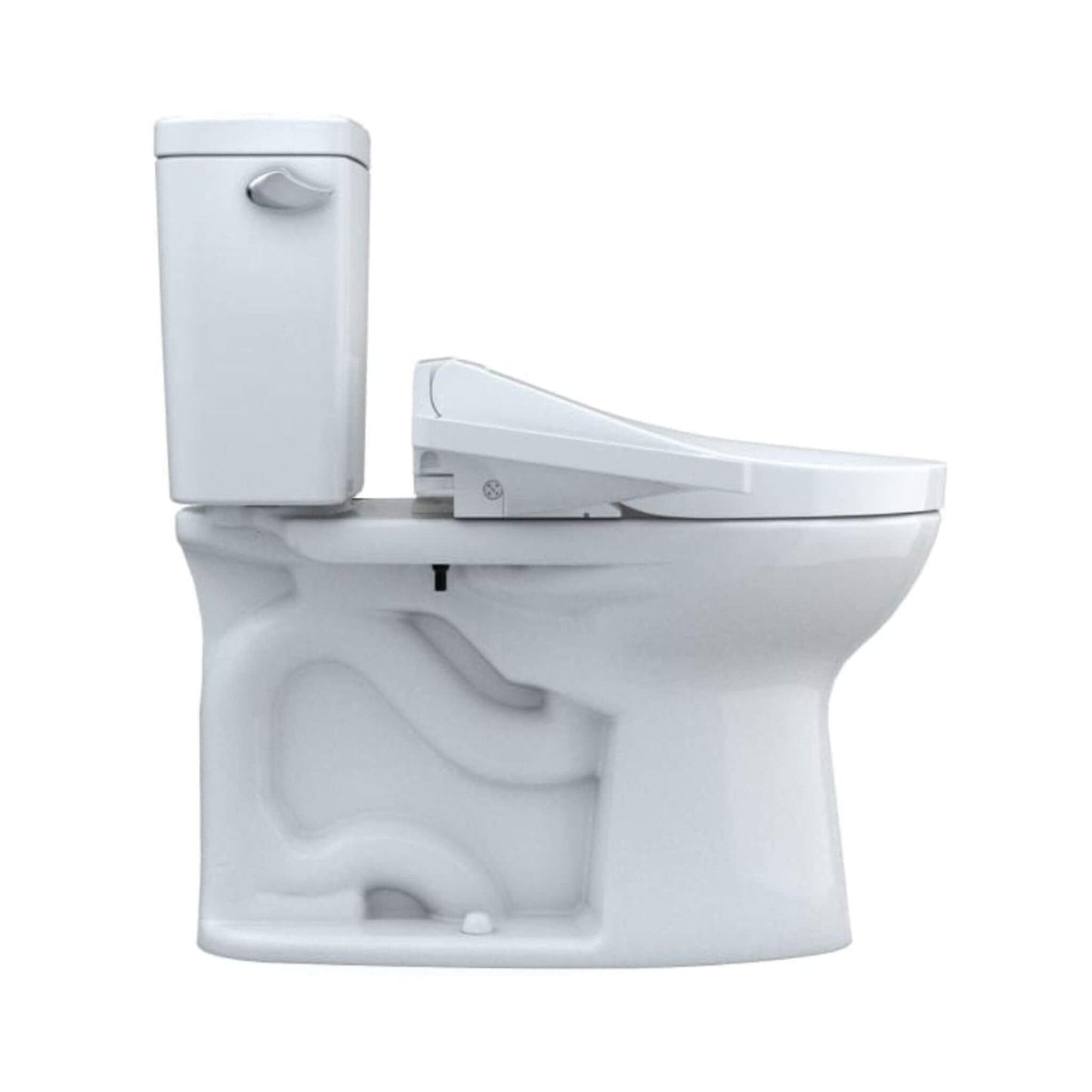TOTO Drake 1.6 GPF and Washlet C2 with Left Hand Lever Elongated Bidet Toilet