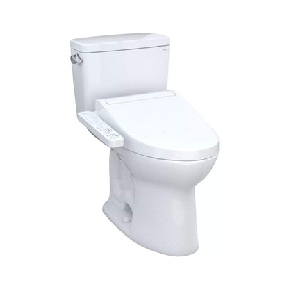 TOTO Drake 1.6 GPF and Washlet C2 with Left Hand Lever Elongated Bidet Toilet