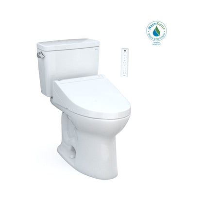 TOTO Drake 1.28 GPF Washlet Universal Height Chair with C5 Bidet Toilet Seat