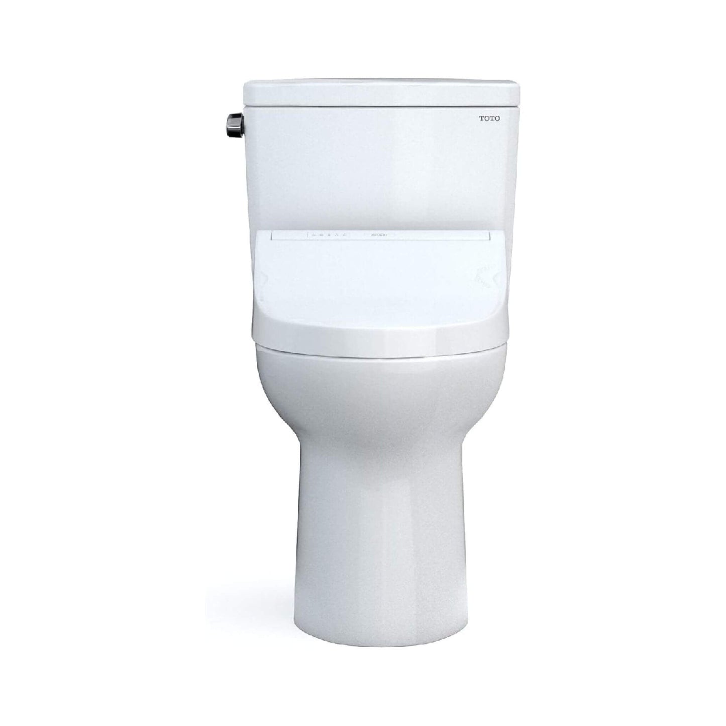 TOTO Drake 1.28 GPF Elongated Universal Height EWater+ Toilet with C5 Bidet Seat