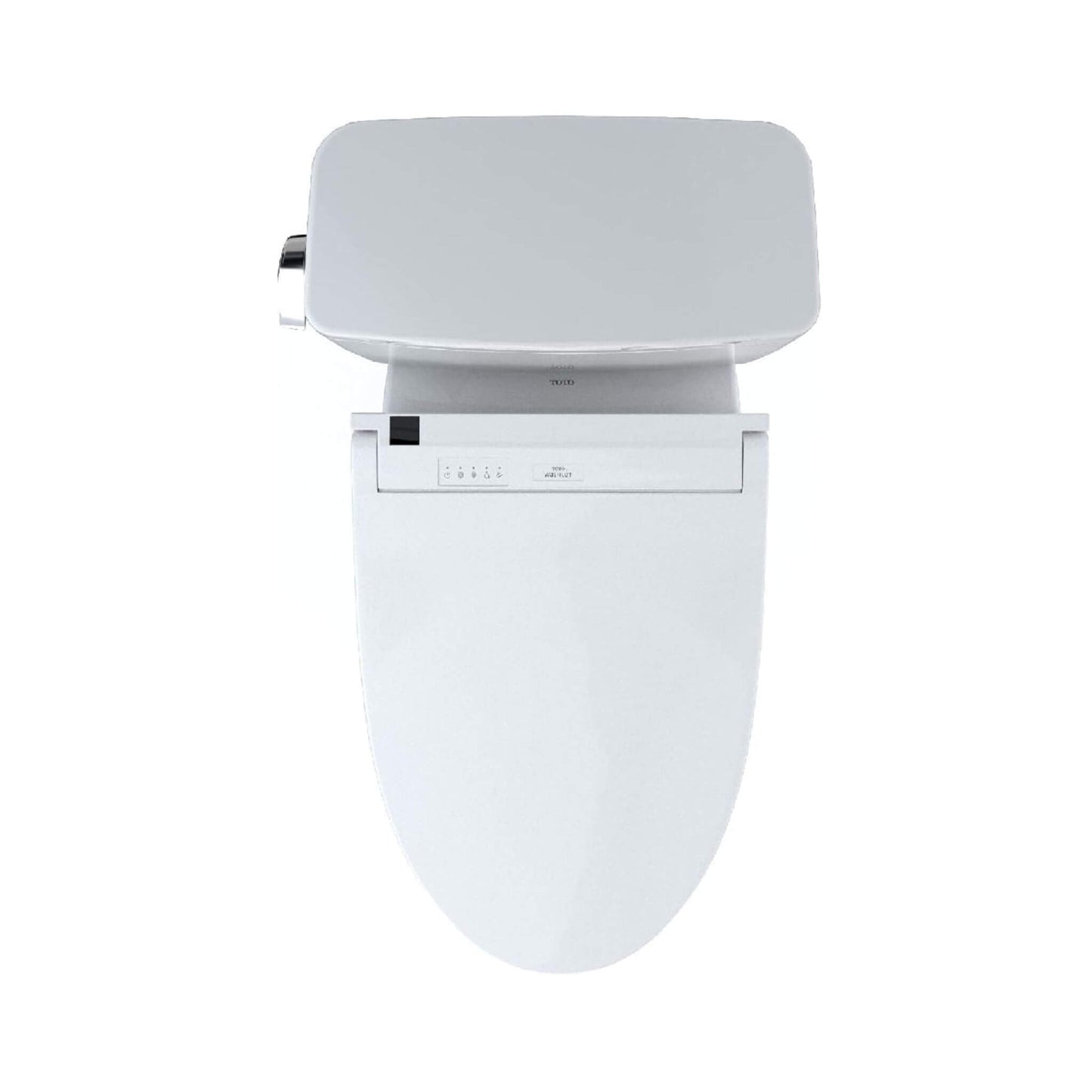 TOTO Drake 1.28 GPF Elongated Universal Height EWater+ Toilet with C5 Bidet Seat