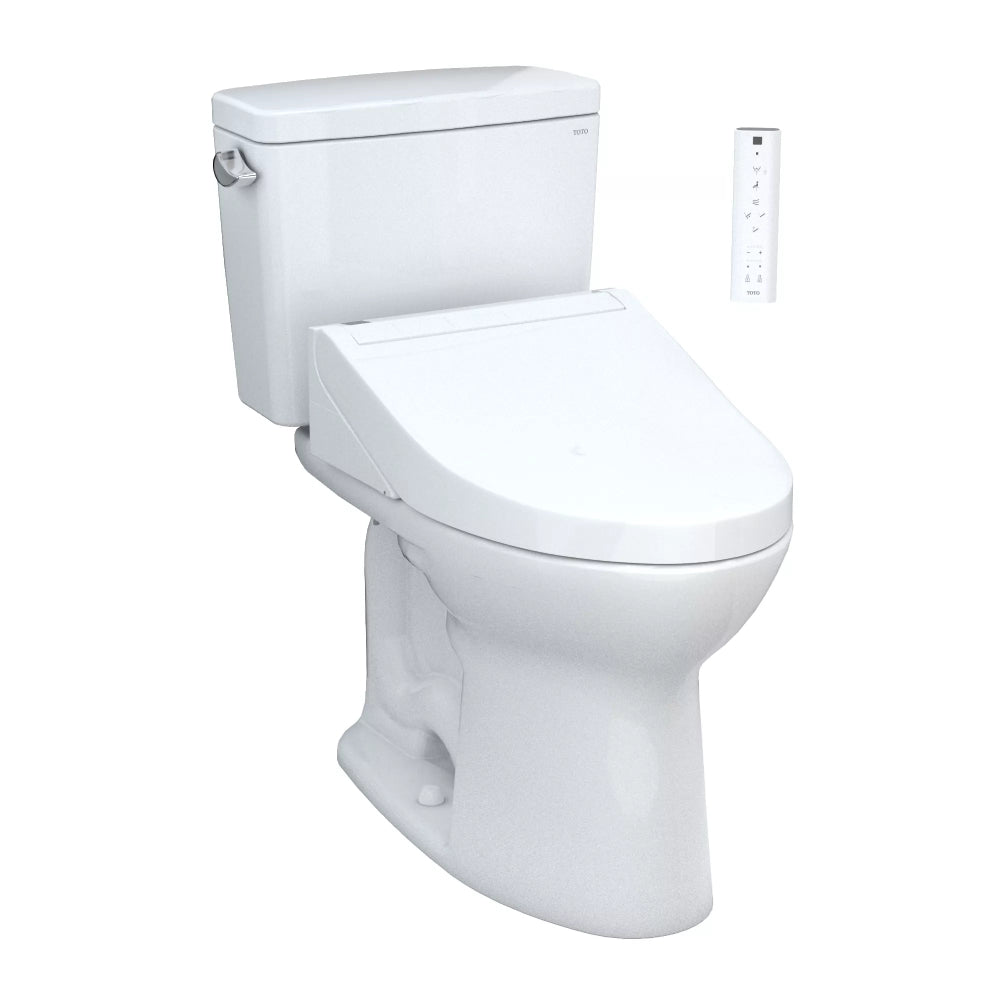 TOTO Drake 1.28 GPF Washlet Elongated Toilet with C5 Bidet Seat