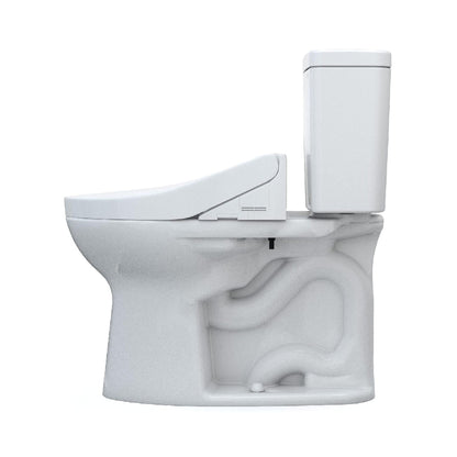 TOTO Drake C5 Bidet Seat with 1.6 GPF UH Washlet Toilet