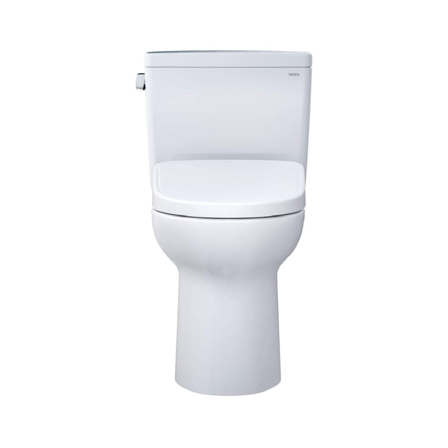 TOTO Drake 1.28 GPF Universal Height Toilet with Washlet S7 Bidet Seat and 10" Rough-In
