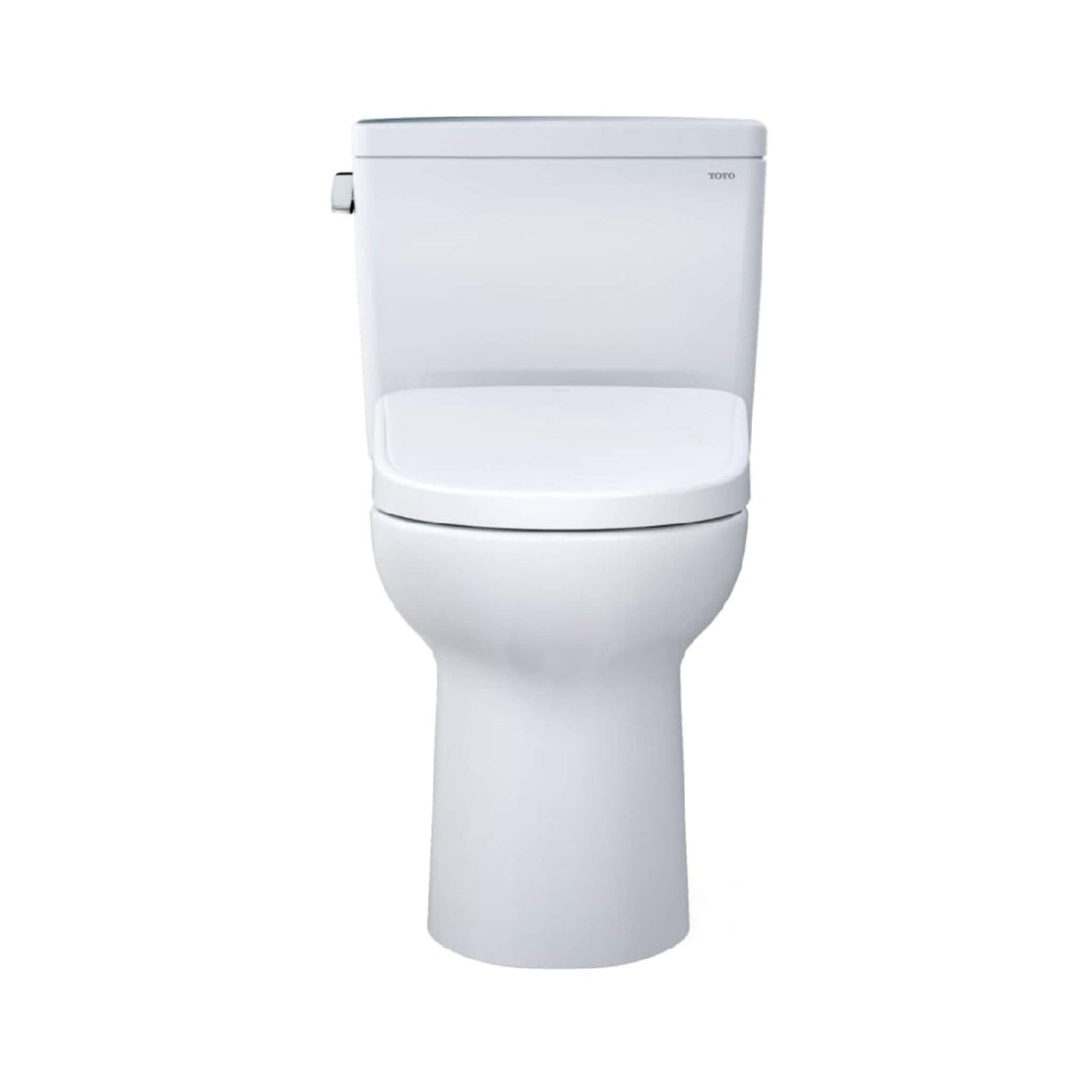 TOTO Drake 1.28 GPF Two Piece Washlet Elongated Toilet Seat with S7 Heated Bidet Seat and EWater+