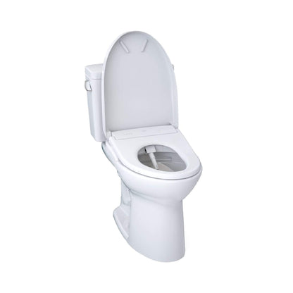 TOTO Drake 1.6 GPF Elongated Chair Height Toilet with S7 Bidet Seat and 10" Rough In