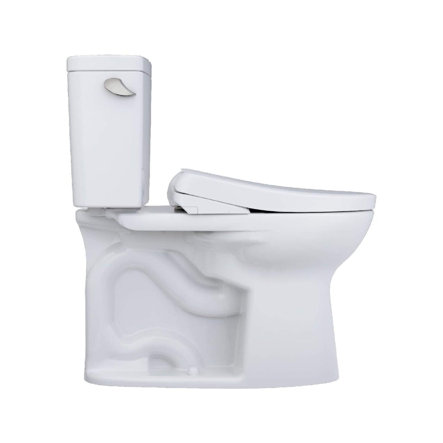 TOTO Drake 1.6 GPF with Washlet S7 Auto Flush Elogated Bidet Seat Toilet