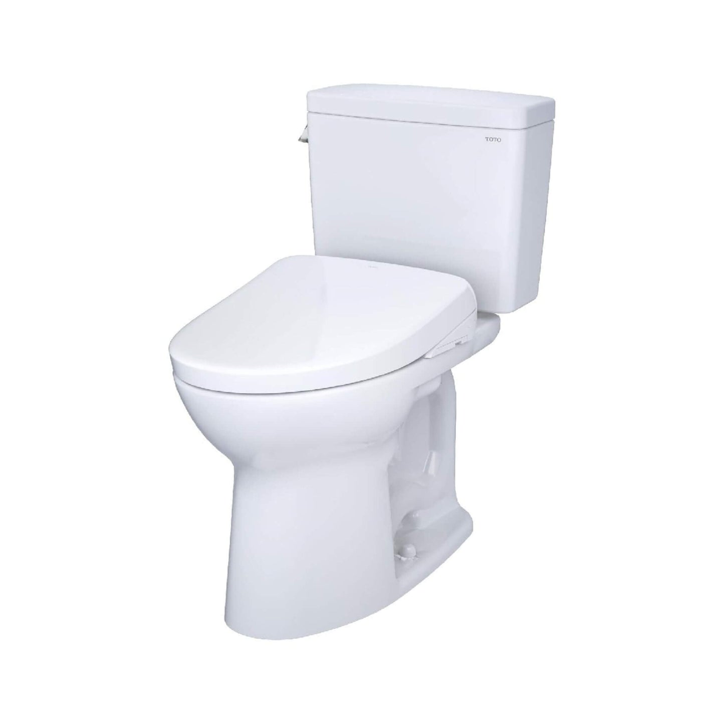 TOTO Drake 1.6 GPF with Washlet S7 Auto Flush Elogated Bidet Seat Toilet