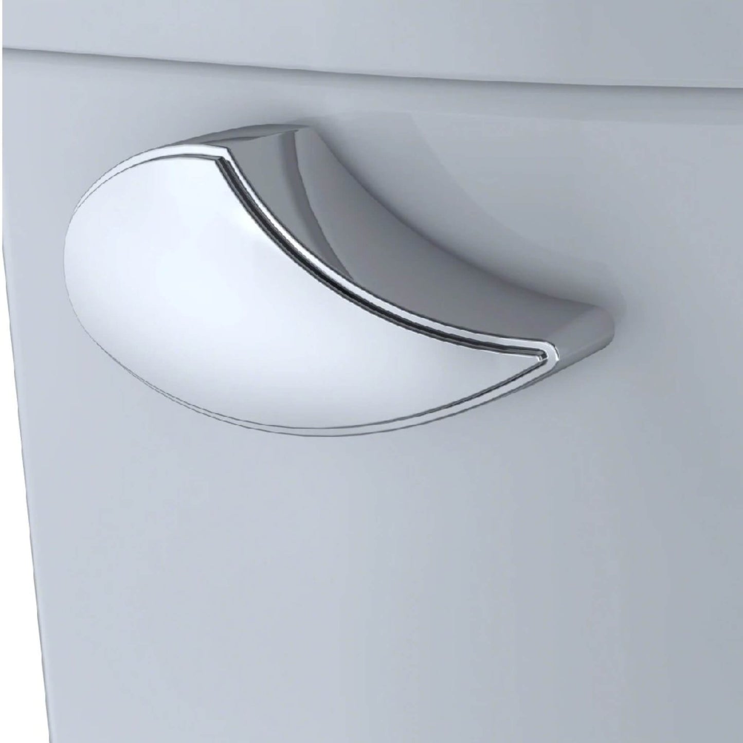 TOTO Drake 1.28 GPF Universal Height Toilet with S7A Auto Open Bidet Seat and Auto Flush