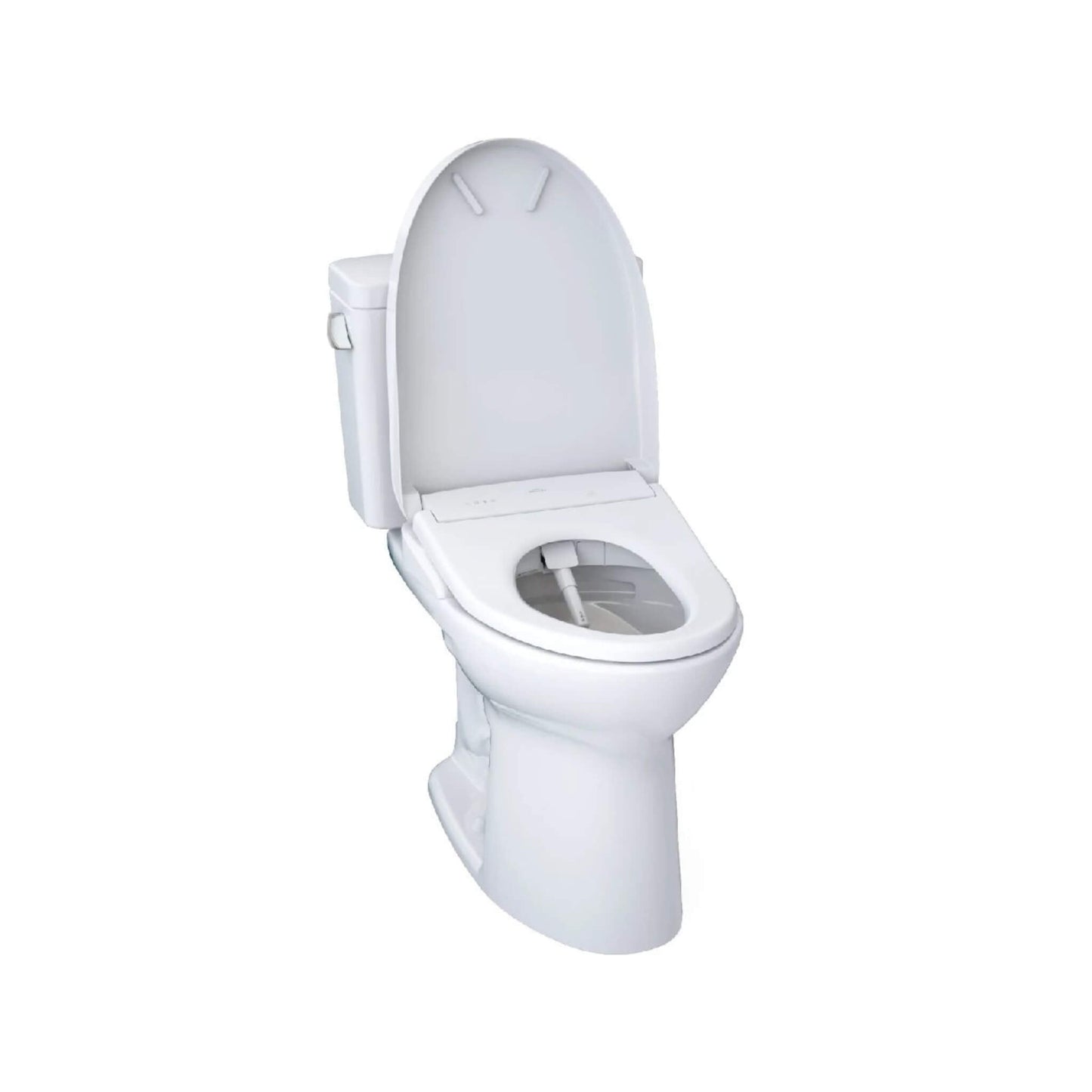 TOTO Drake Washlet S7A with 1.28 GPF Universal Height 10-Inch Rough-In Elongated Bidet Toilet