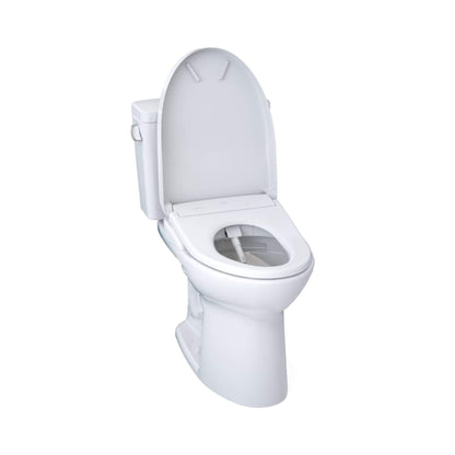 TOTO Drake 1.6 GPF Elongated Chair Height Toilet W/ Washlet S7A Auto Bidet Seat & EWater+ Technology