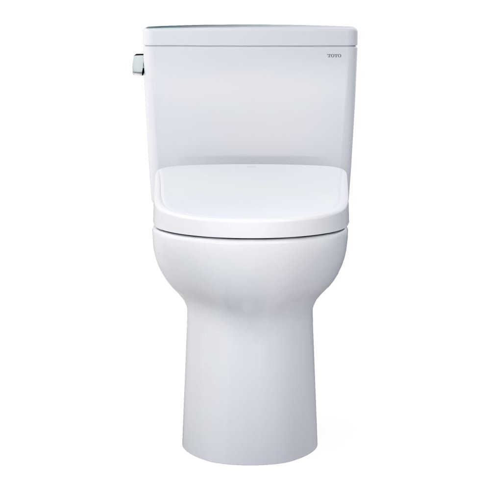 TOTO Drake 1.6 GPF Elongated Chair Height Toilet with Washlet S7A and 10" Rough In