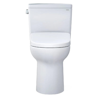TOTO Drake 1.6 GPF Elongated Toilet with S7A Auto Open Bidet Seat and EWater