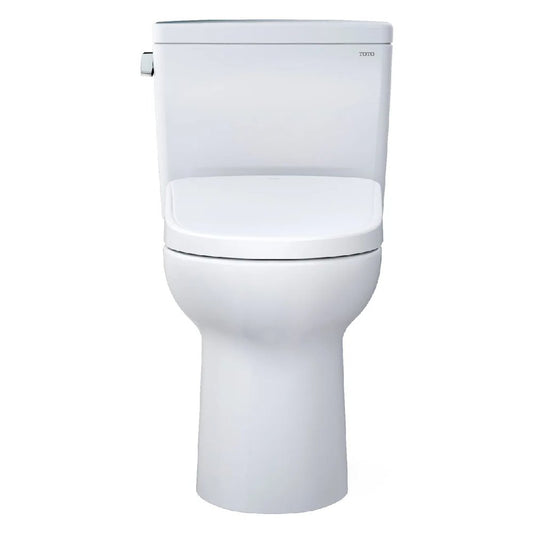 TOTO Drake 1.6 GPF Elongated Toilet with S7A Auto Open Bidet Seat and EWater