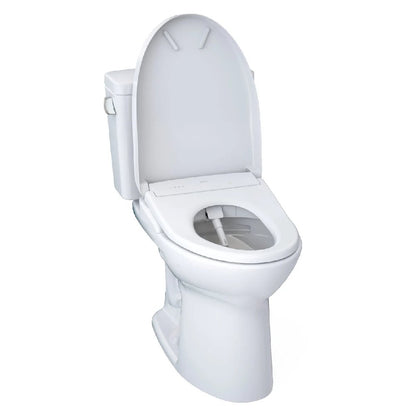 TOTO Drake 1.6 GPF Universal Height Toilet with Washlet S7A Auto Open Bidet Seat