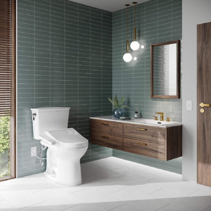 TOTO Drake Washlet C2 with 1.28 GPF Universal Height Bidet Toilet