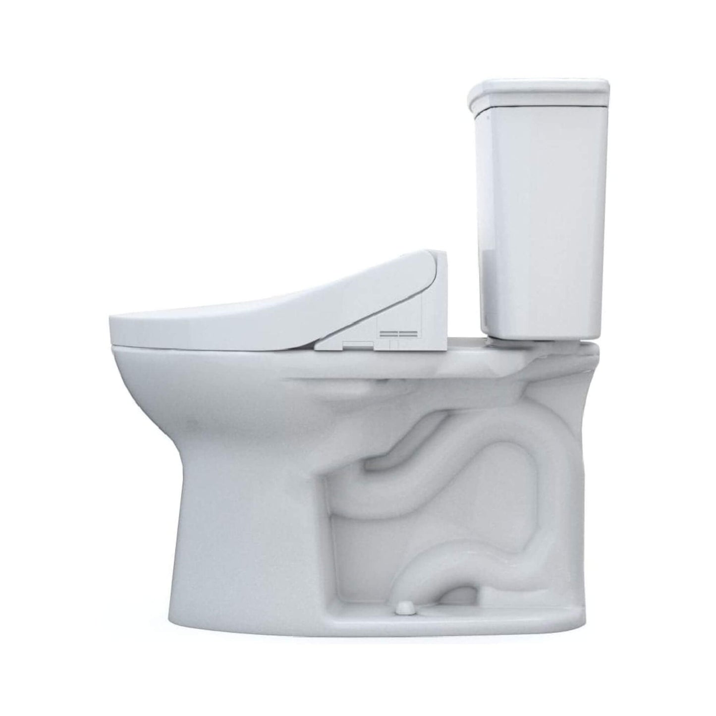 TOTO Drake Washlet C2 with 1.28 GPF Universal Height Bidet Toilet