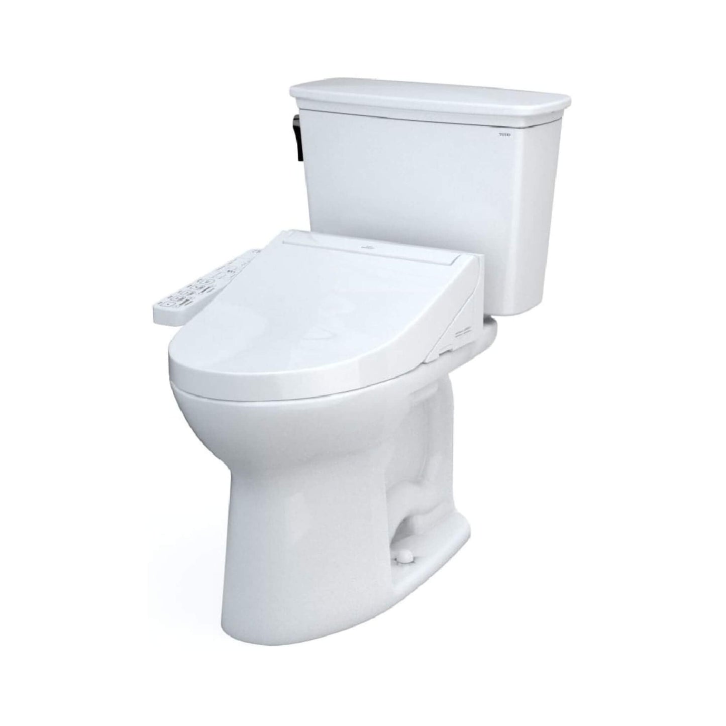 TOTO Drake Washlet C2 with 1.28 GPF Universal Height Bidet Toilet