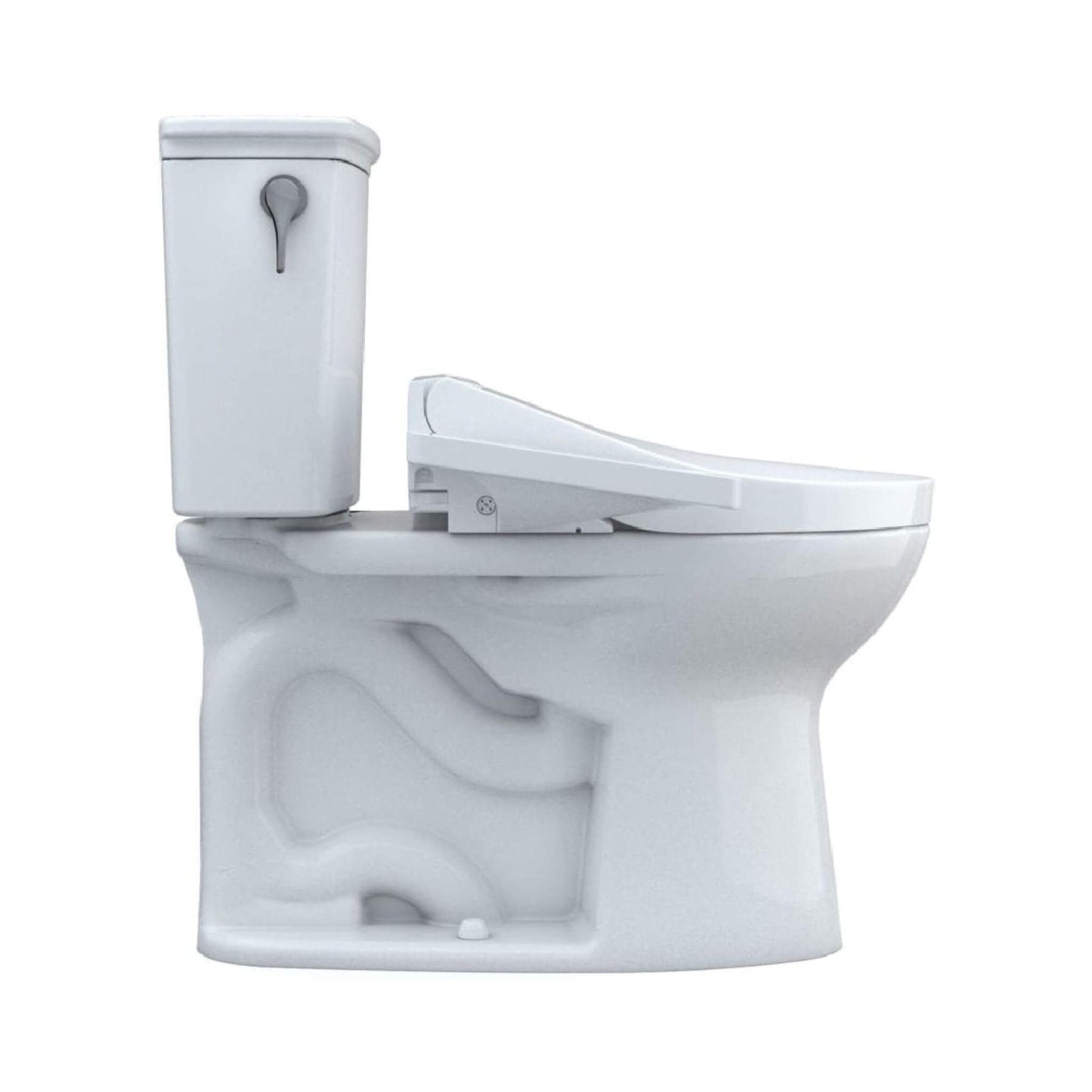 TOTO Drake Washlet C2 with 1.28 GPF Universal Height Bidet Toilet