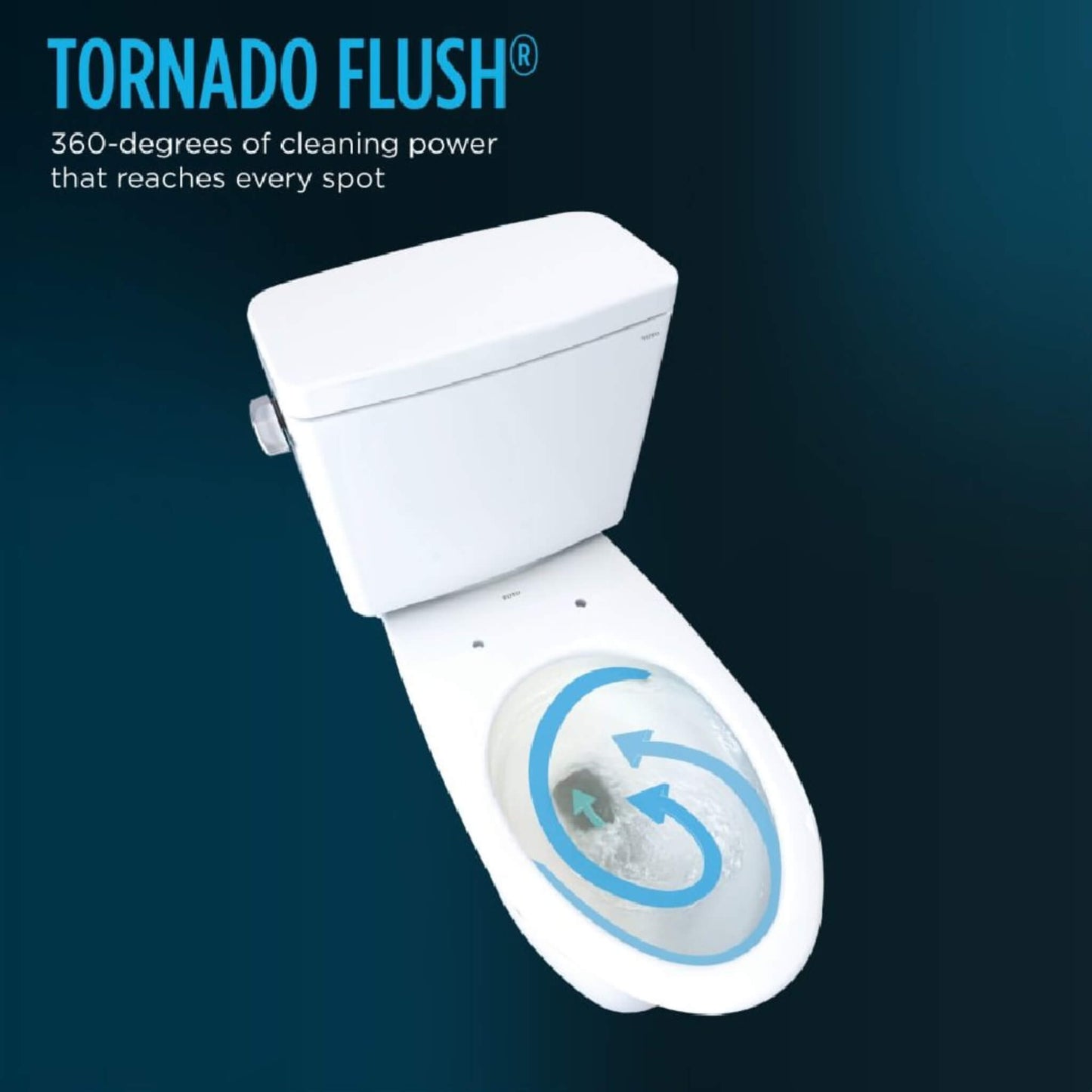 TOTO Drake Washlet C2 with 1.28 GPF Universal Height Bidet Toilet