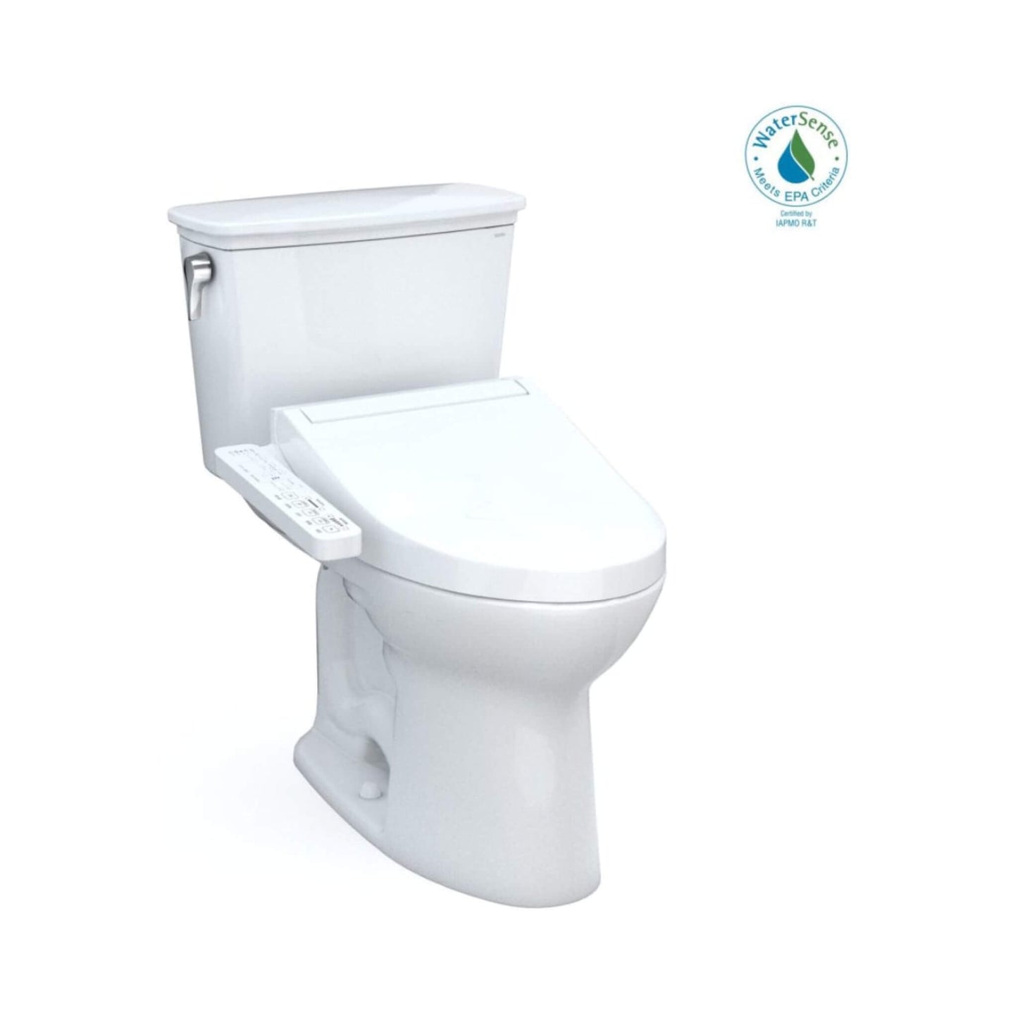 TOTO Drake Washlet C2 with 1.28 GPF Universal Height Bidet Toilet