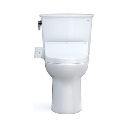 TOTO Drake Transitional Washlet C2 Bidet Seat with 1.28 GPF Elongated Toilet