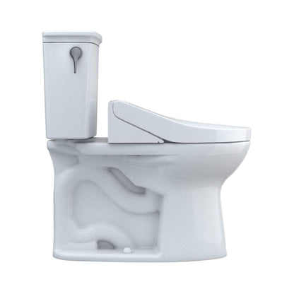 TOTO Drake Transitional Washlet C5 Bidet Seat with 1.28 GPF Universal Height Toilet