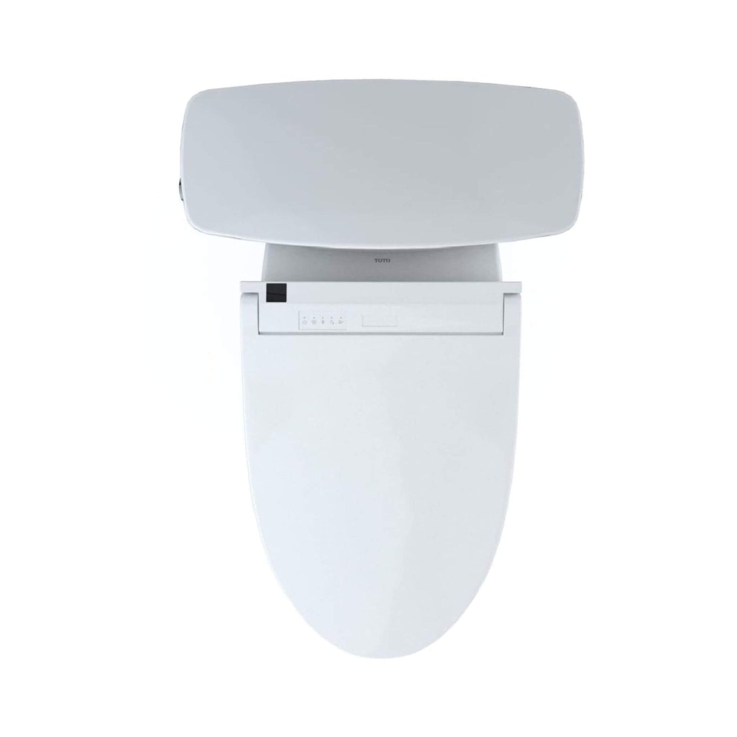 TOTO Drake Transitional Washlet C5 Bidet Seat with 1.28 GPF Universal Height Toilet