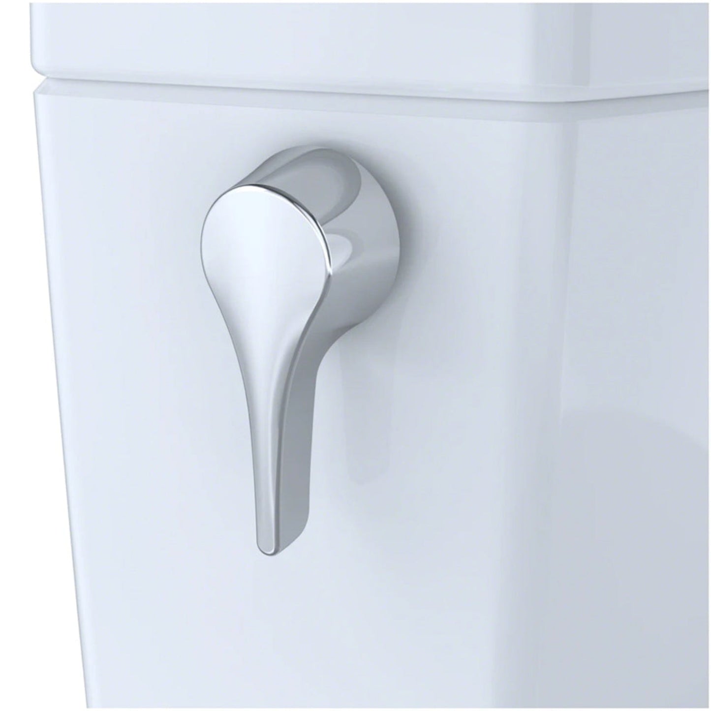 TOTO Drake 1.28 GPF Elongated Chair Height Toilet Seat with Transitional Washlet S7