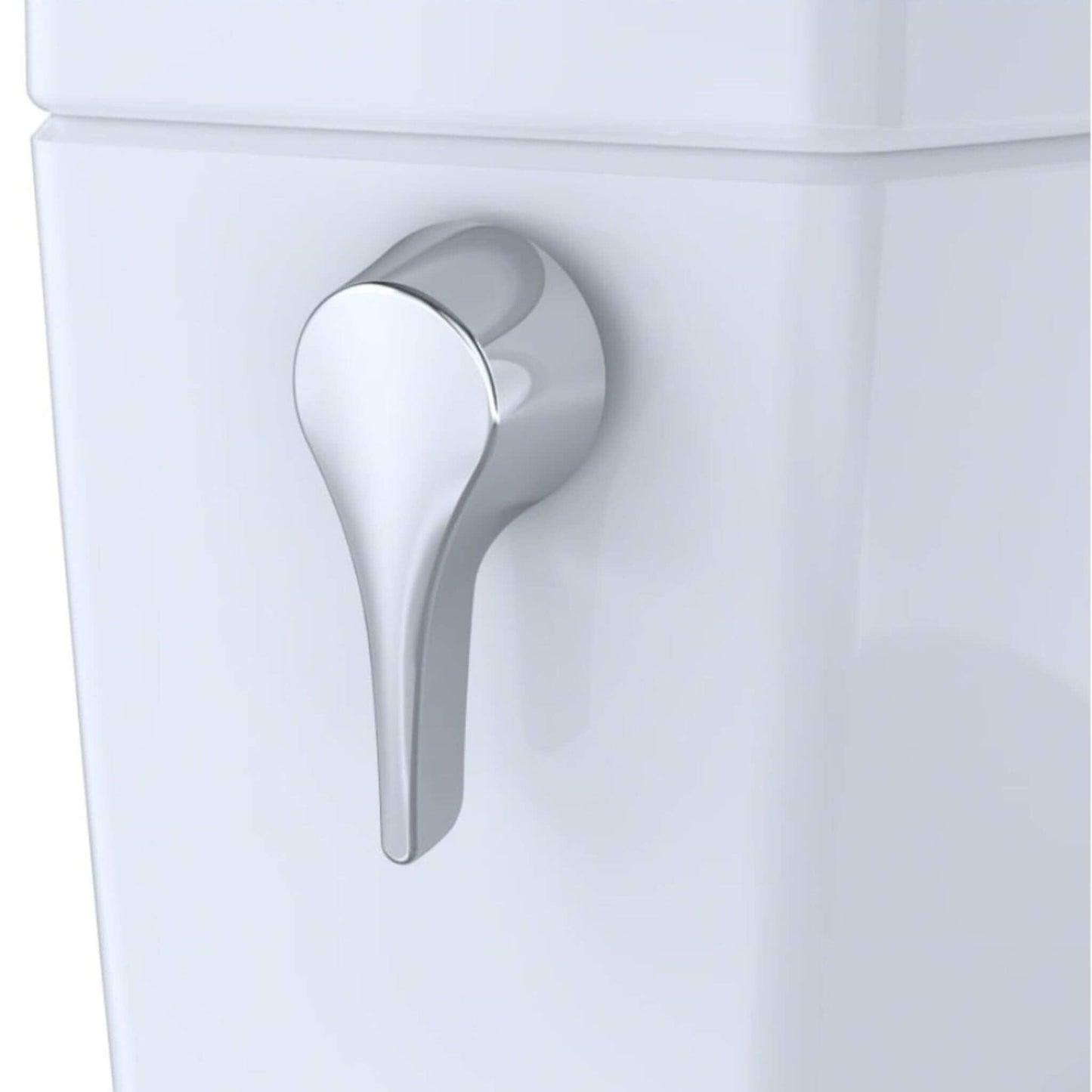 TOTO Drake Elongated Chair Height Transitional Toilet With S7 Bidet Seat and 10" Rough In