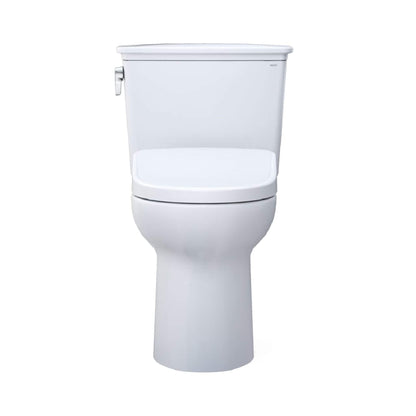 TOTO Drake Elongated Chair Height Transitional Toilet With S7 Bidet Seat and 10" Rough In