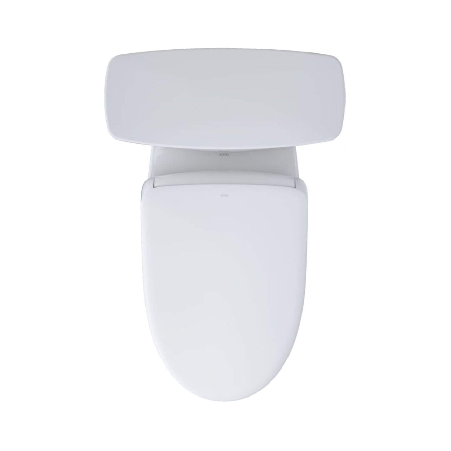 TOTO Drake Elongated Chair Height Transitional Toilet With S7 Bidet Seat and 10" Rough In