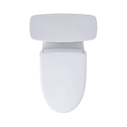 TOTO Drake Elongated Chair Height Transitional Toilet With S7 Bidet Seat and 10" Rough In