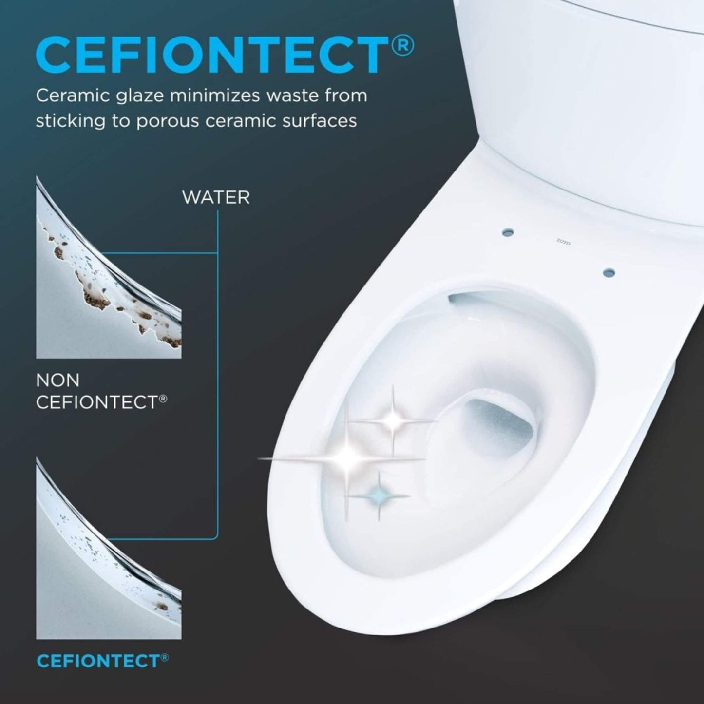 TOTO Drake 1.28 GPF Tornado Flush Washlet Toilet with S7 Bidet Seat
