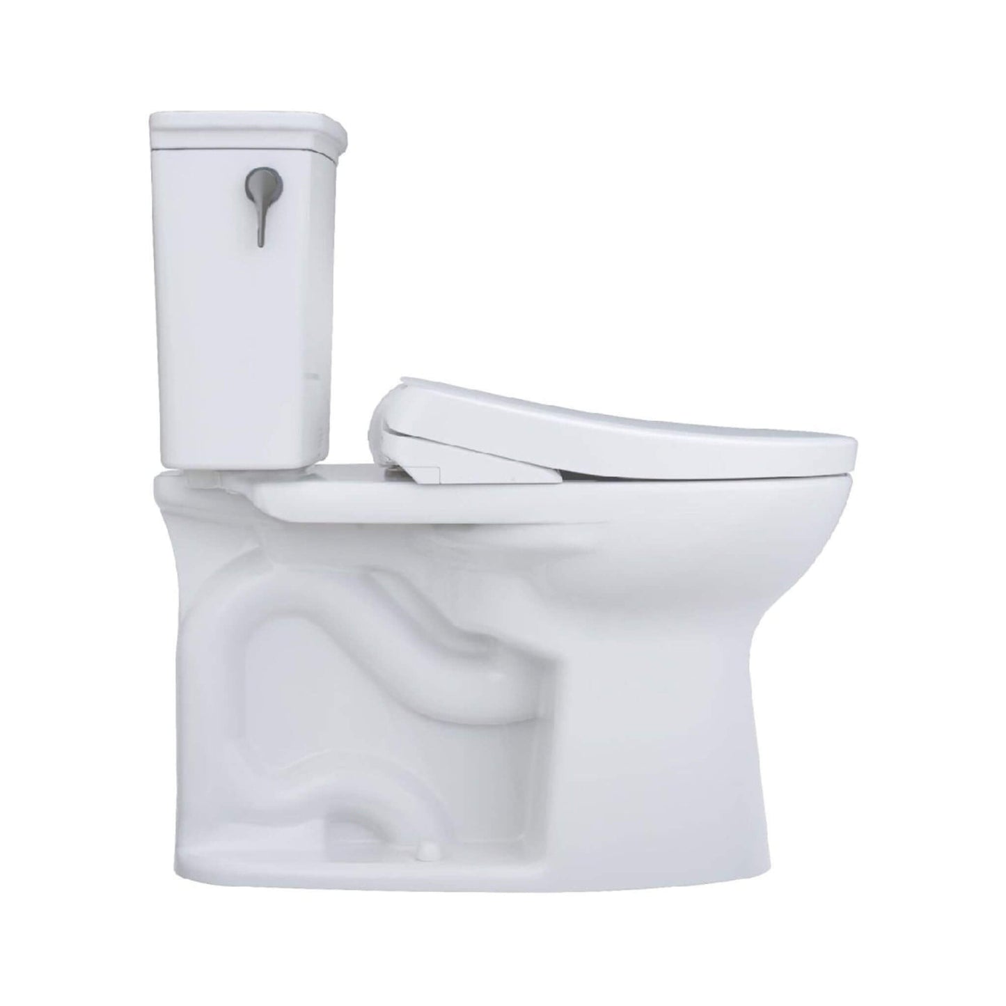 TOTO Drake 1.28 GPF Tornado Flush Washlet Toilet with S7 Bidet Seat