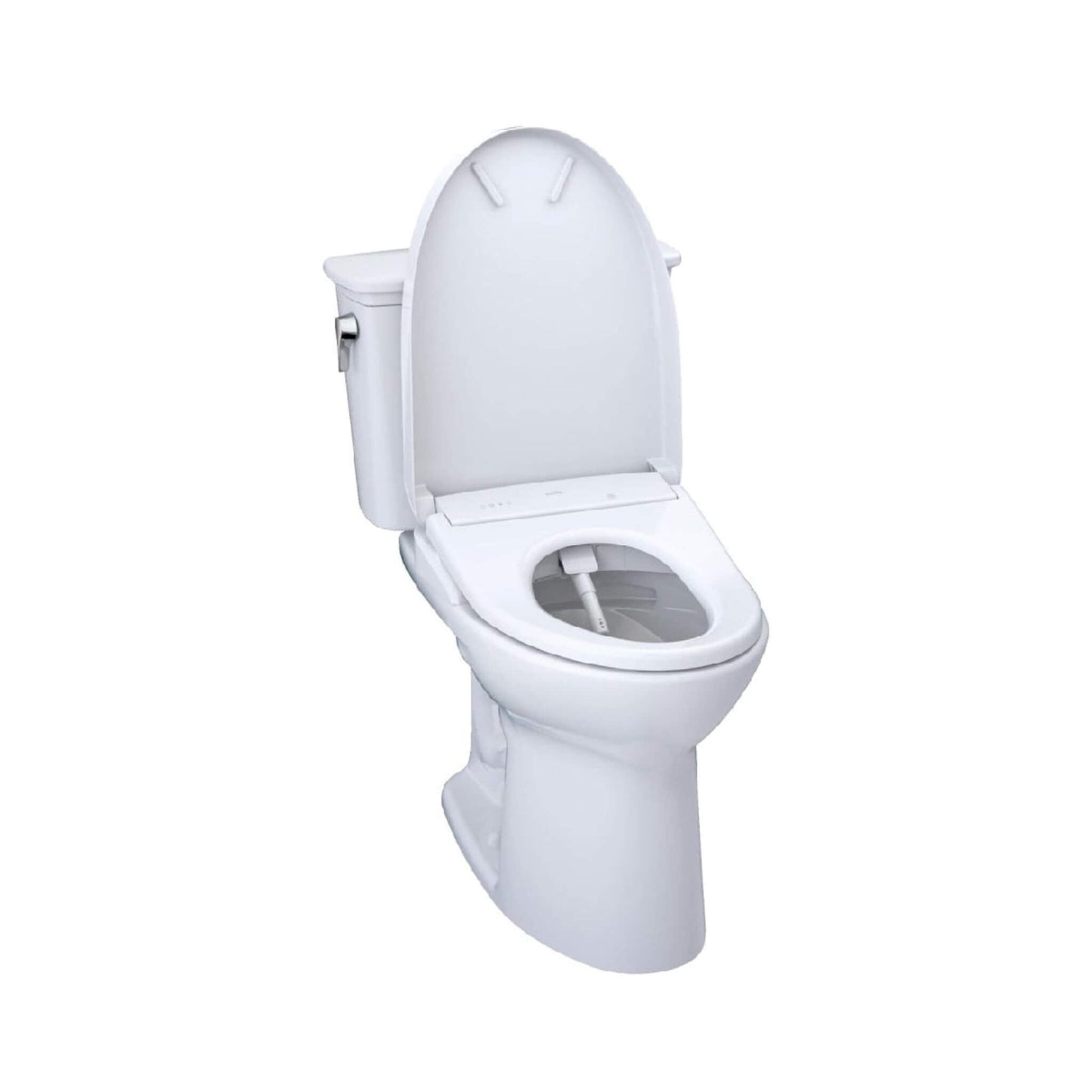 TOTO Drake 1.28 GPF Tornado Flush Washlet Toilet with S7 Bidet Seat