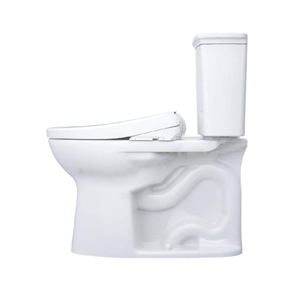 TOTO Drake 1.28 GPF Tornado Flush Washlet Toilet with S7 Bidet Seat