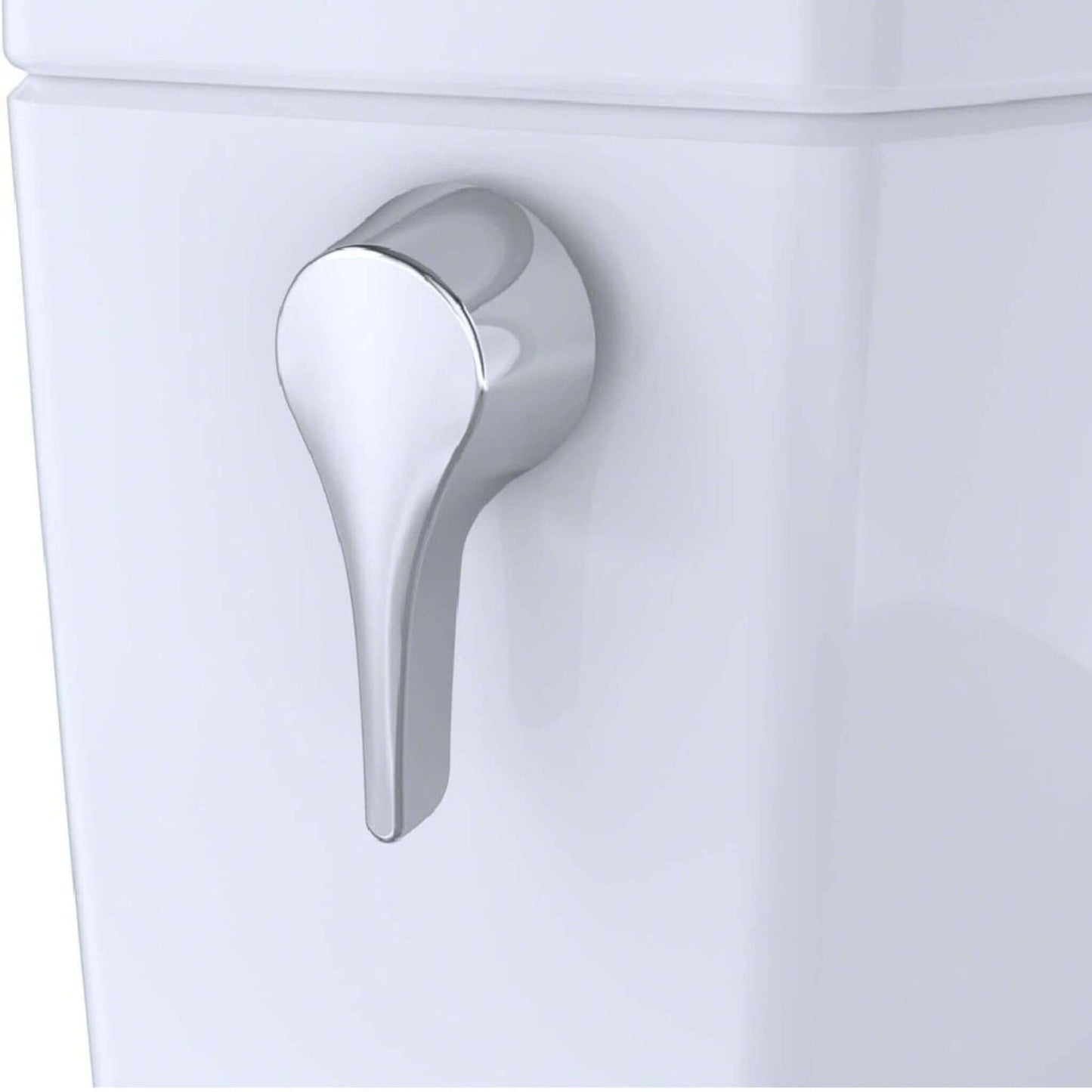 TOTO Drake 1.28 GPF Elongated Chair Height Toilet Seat with Transitional Washlet S7A