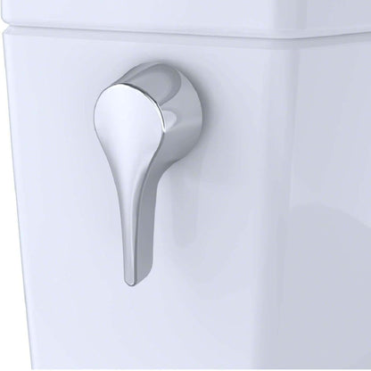 TOTO Drake 1.28 GPF Elongated Chair Height Toilet Seat with Transitional Washlet S7A