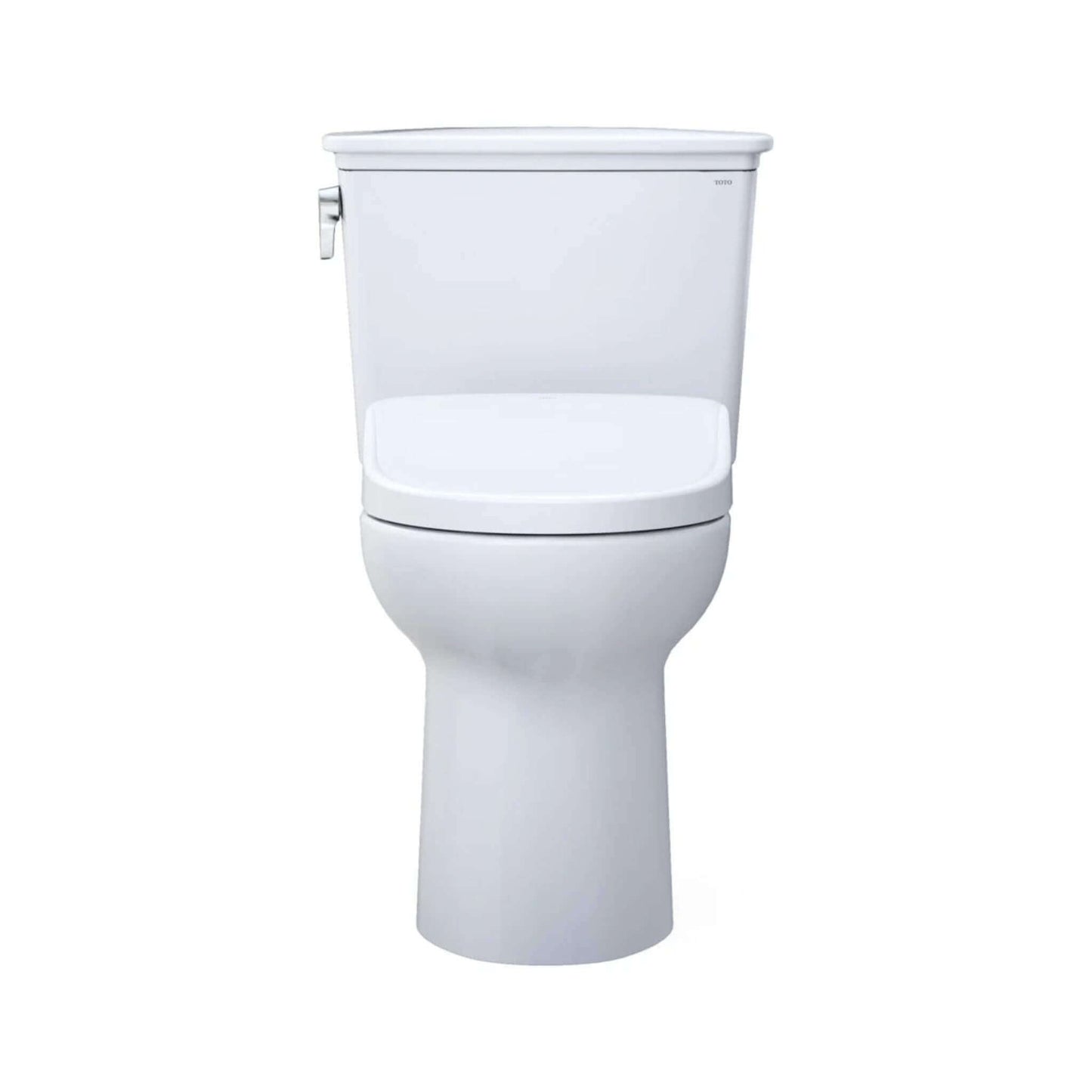 TOTO Drake 1.28 GPF Elongated Chair Height Toilet Seat with Transitional Washlet S7A