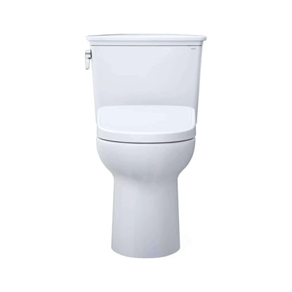 TOTO Drake 1.28 GPF Elongated Chair Height Toilet Seat with Transitional Washlet S7A