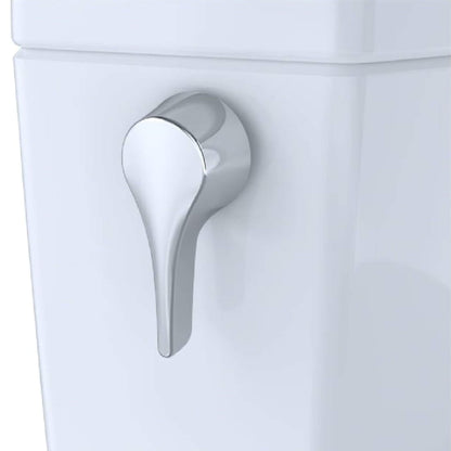 TOTO Drake Washlet S7A Open Bidet Seat and 1.28 GPF Universal Height Toilet with Warm Air Dryer