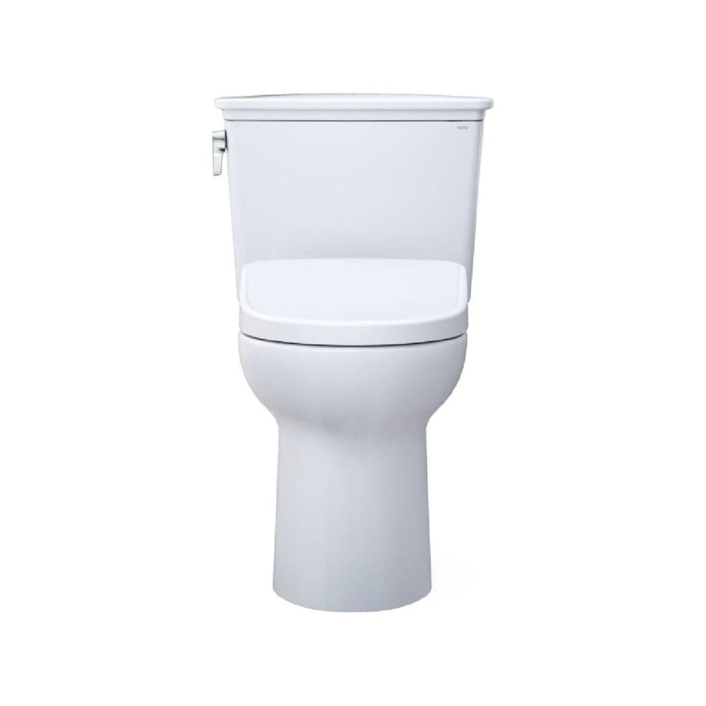 TOTO Drake Washlet S7A Open Bidet Seat and 1.28 GPF Universal Height Toilet with Warm Air Dryer