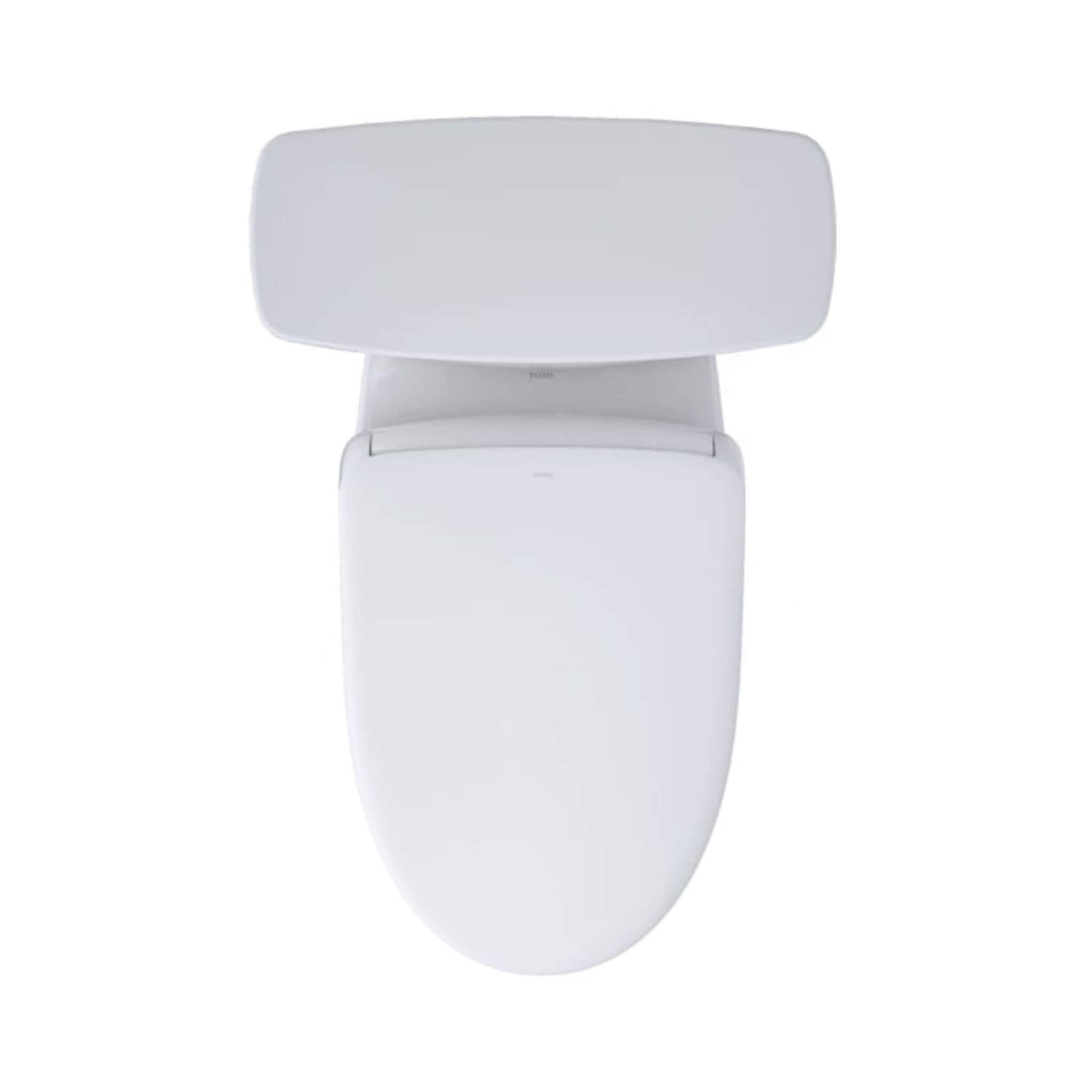 TOTO Drake Washlet S7A Open Bidet Seat and 1.28 GPF Universal Height Toilet with Warm Air Dryer