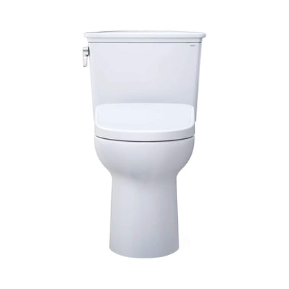 TOTO Drake 1.28 GPF Tornado Flush Toilet with Washlet S7A Bidet Seat