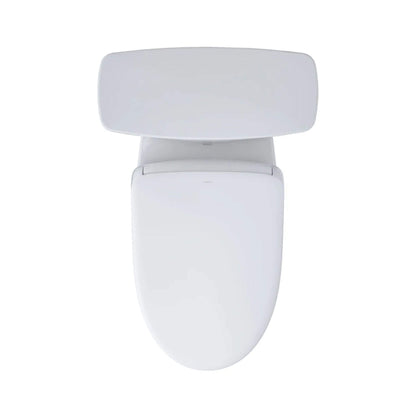 TOTO Drake 1.28 GPF Tornado Flush Toilet with Washlet S7A Bidet Seat