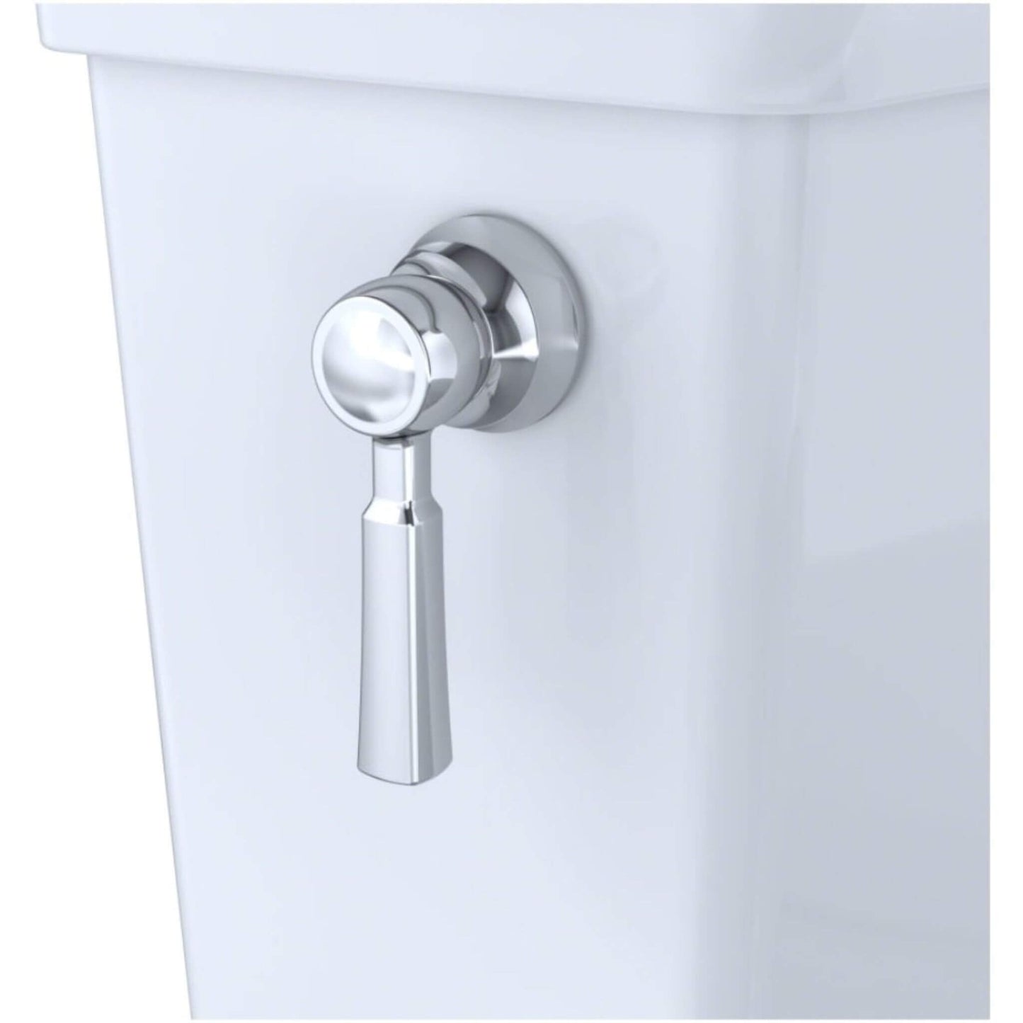 TOTO Guinevere 1.28 GPF Elongated Chair Height Toilet with Washlet+ S7A Tornado Auto Flush