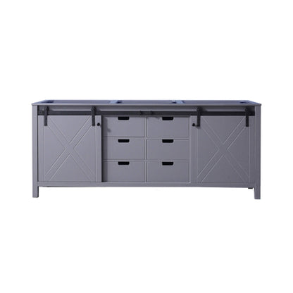 Nuvia 80-Inch Fully Assembled Double Bath Vanity With Soft Close Cabinets [No Countertop]