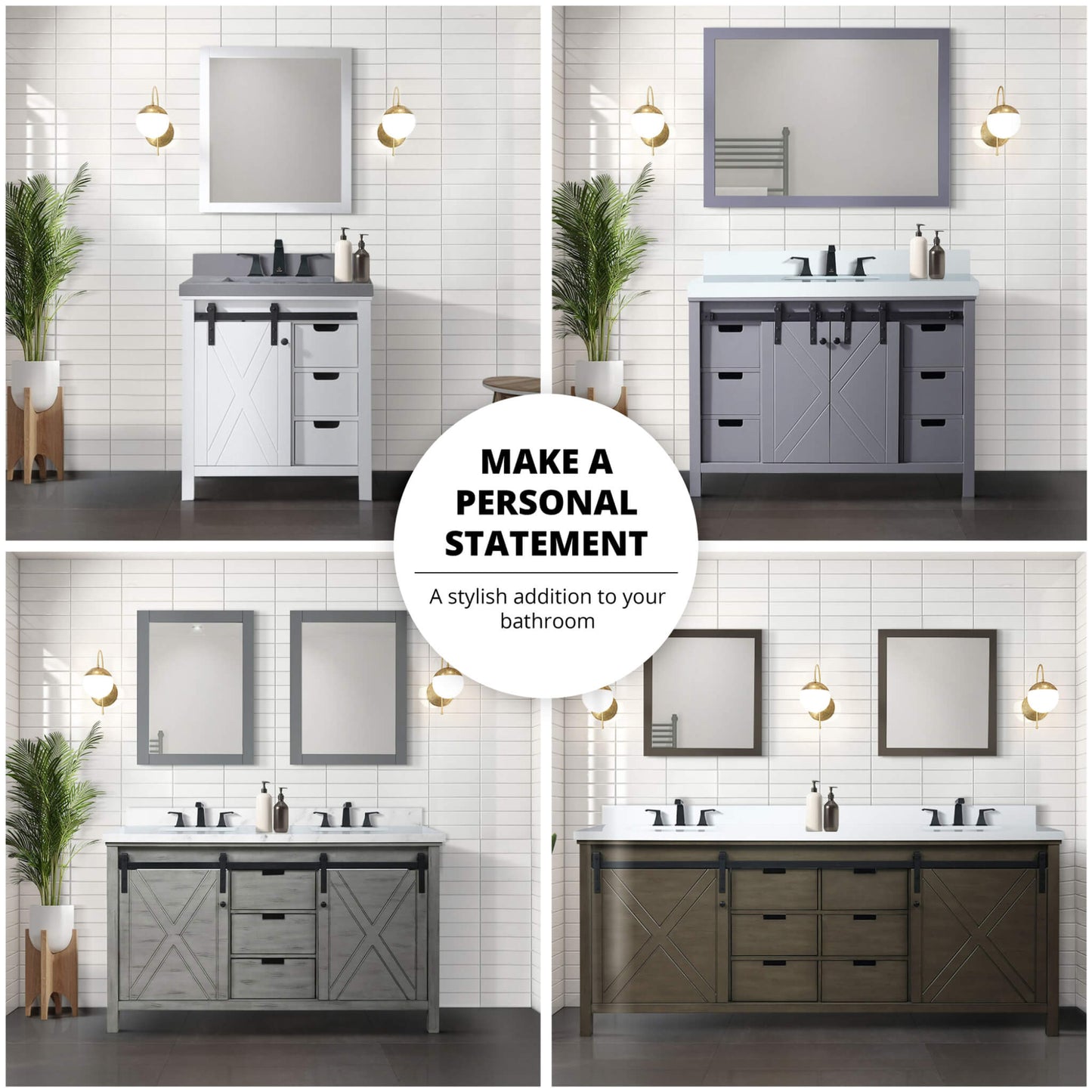 Nuvia 80-Inch Fully Assembled Double Bath Vanity With Soft Close Cabinets [No Countertop]