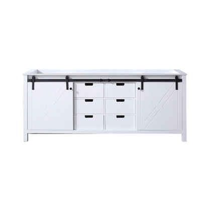 Nuvia 80-Inch Fully Assembled Double Bath Vanity With Soft Close Cabinets [No Countertop]